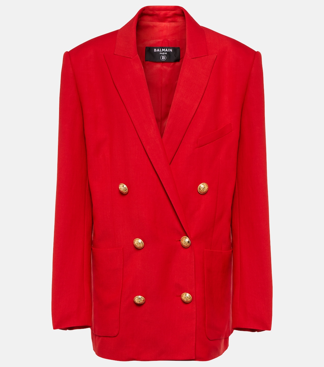 Double-breasted oversized blazer | Balmain