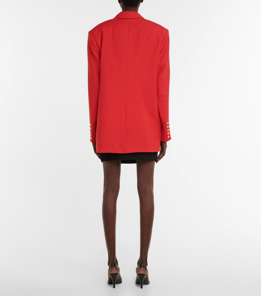 Double-breasted oversized blazer | Balmain