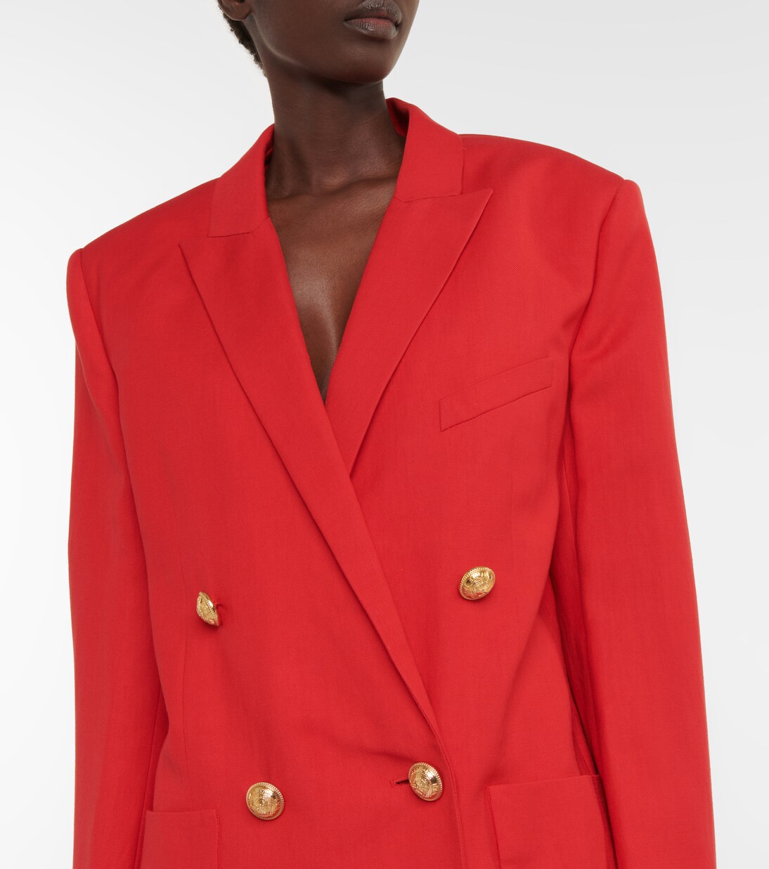Double-breasted oversized blazer | Balmain