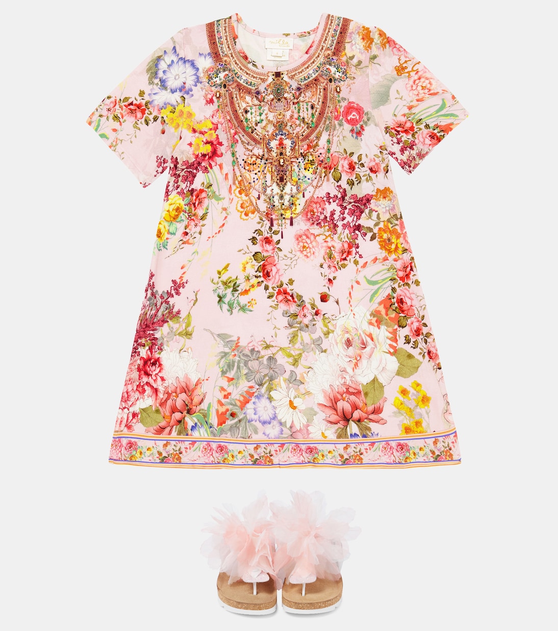 Bedrucktes Kleid | Camilla Kids