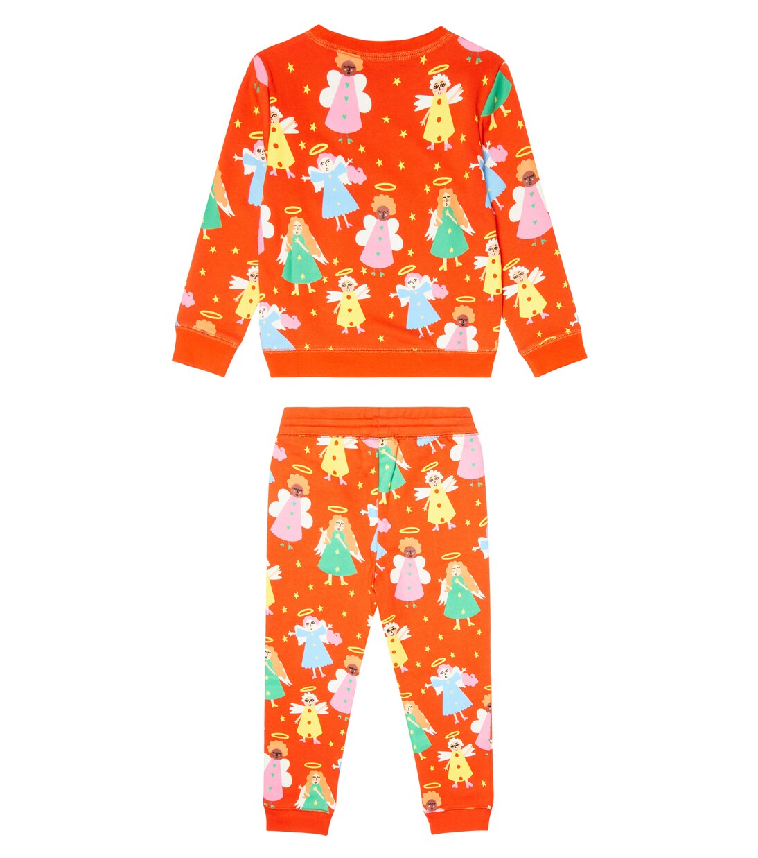 Felpa e pantaloni sportivi in cotone | Stella McCartney Kids