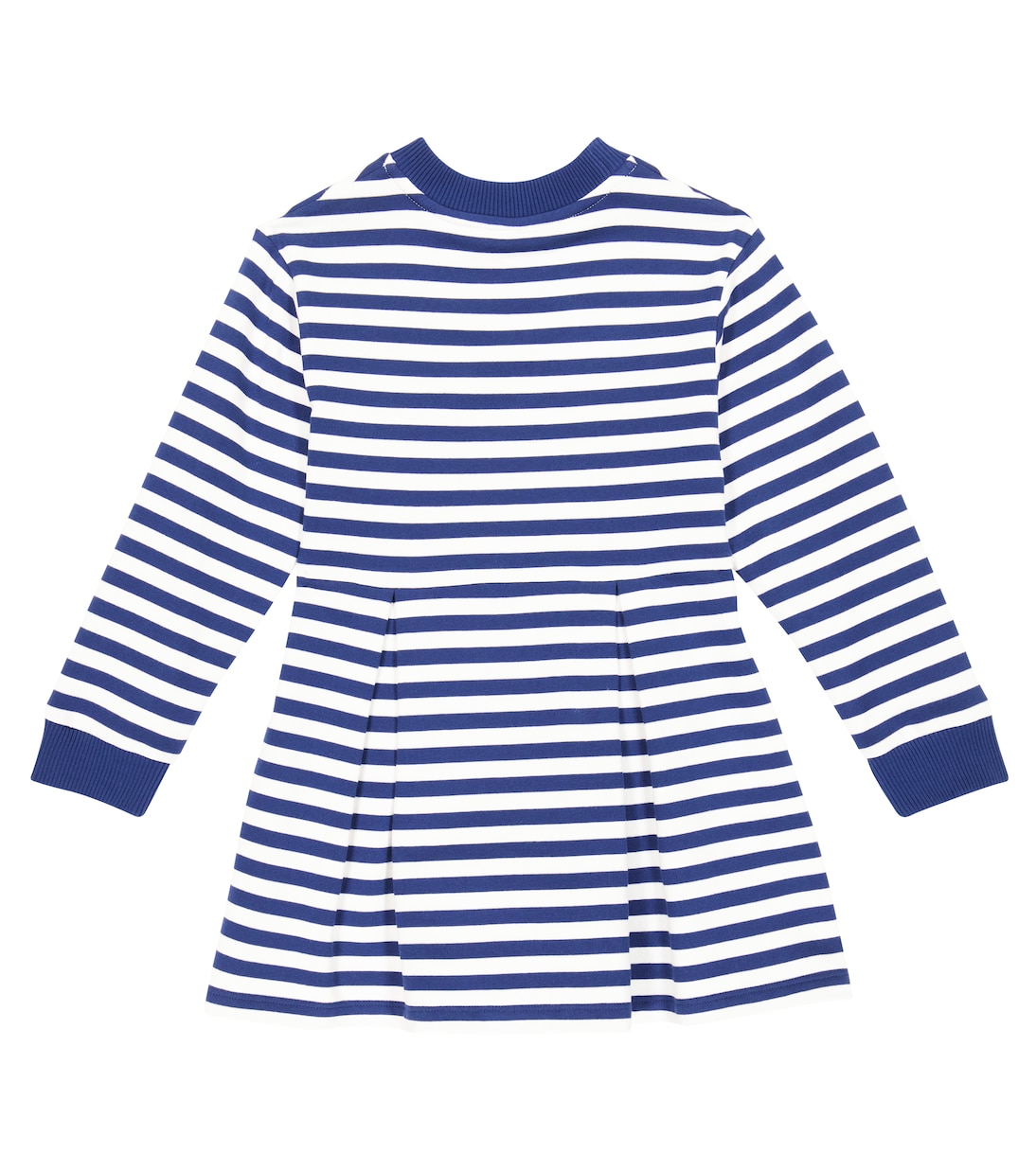 Abito in jersey di cotone a righe | Dolce&Gabbana Kids