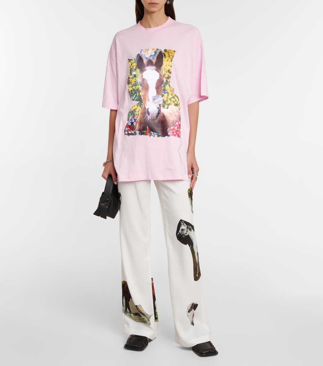 x Martin Laborde - T-shirt in cotone con stampa | Acne Studios