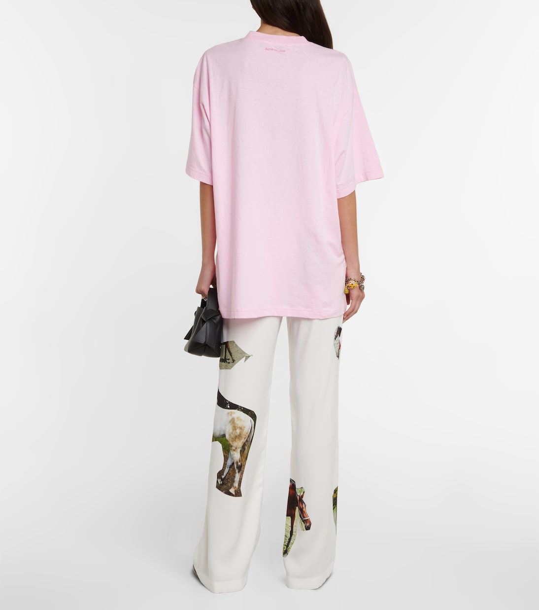 x Martin Laborde - T-shirt in cotone con stampa | Acne Studios