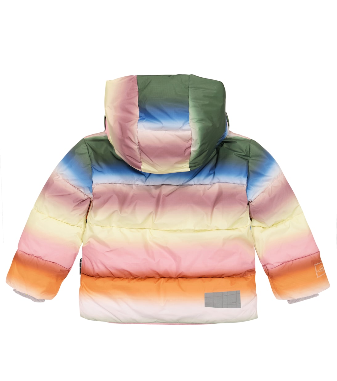 Hilo striped puffer jacket | Molo