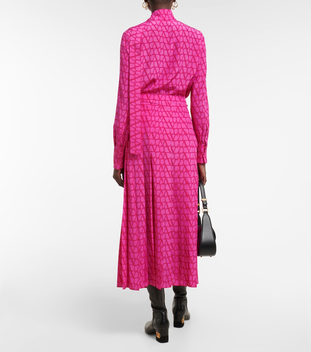 Falda midi Toile Iconographe de seda | Valentino