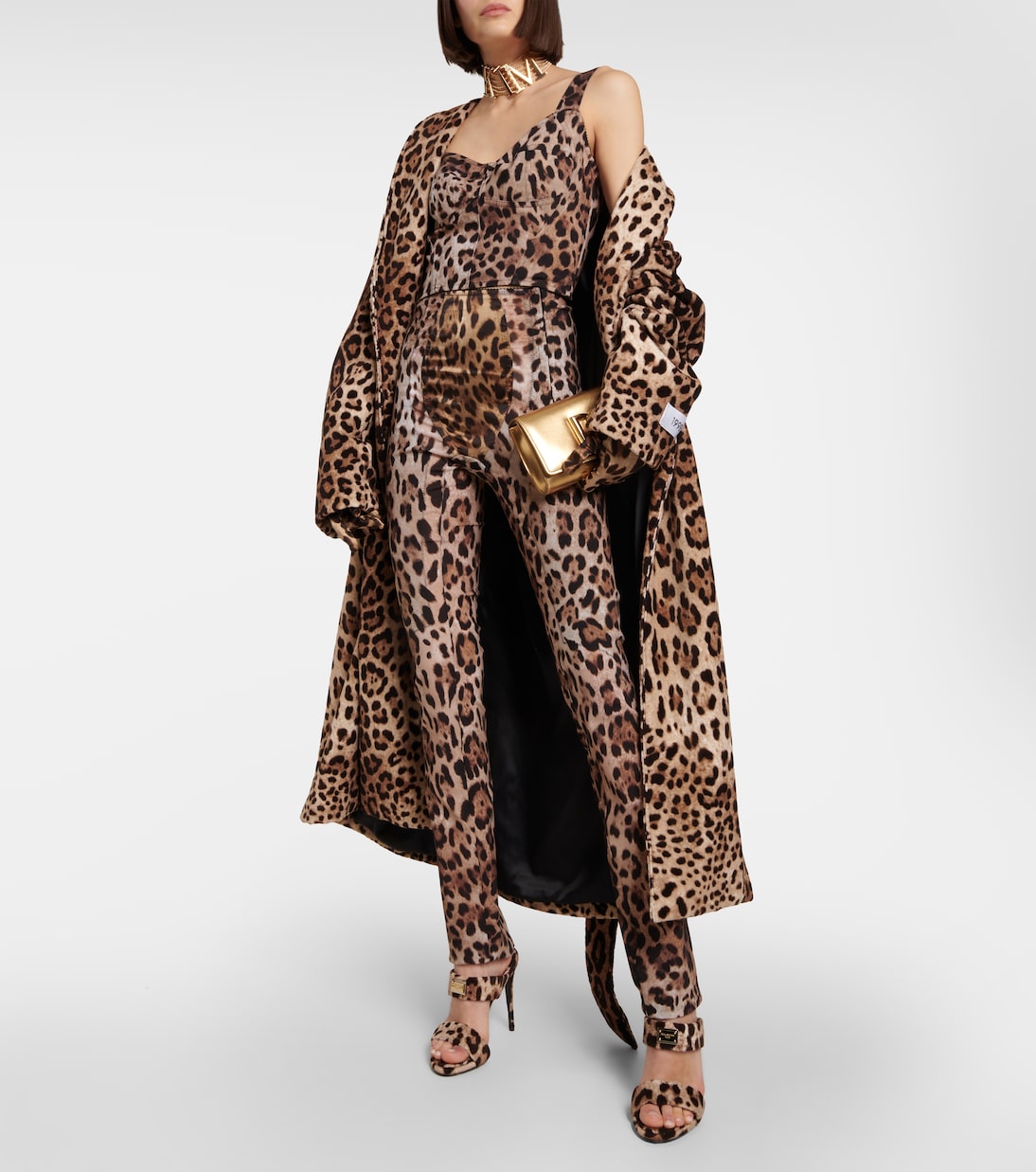 x Kim printed high-rise skinny pants | Dolce&Gabbana