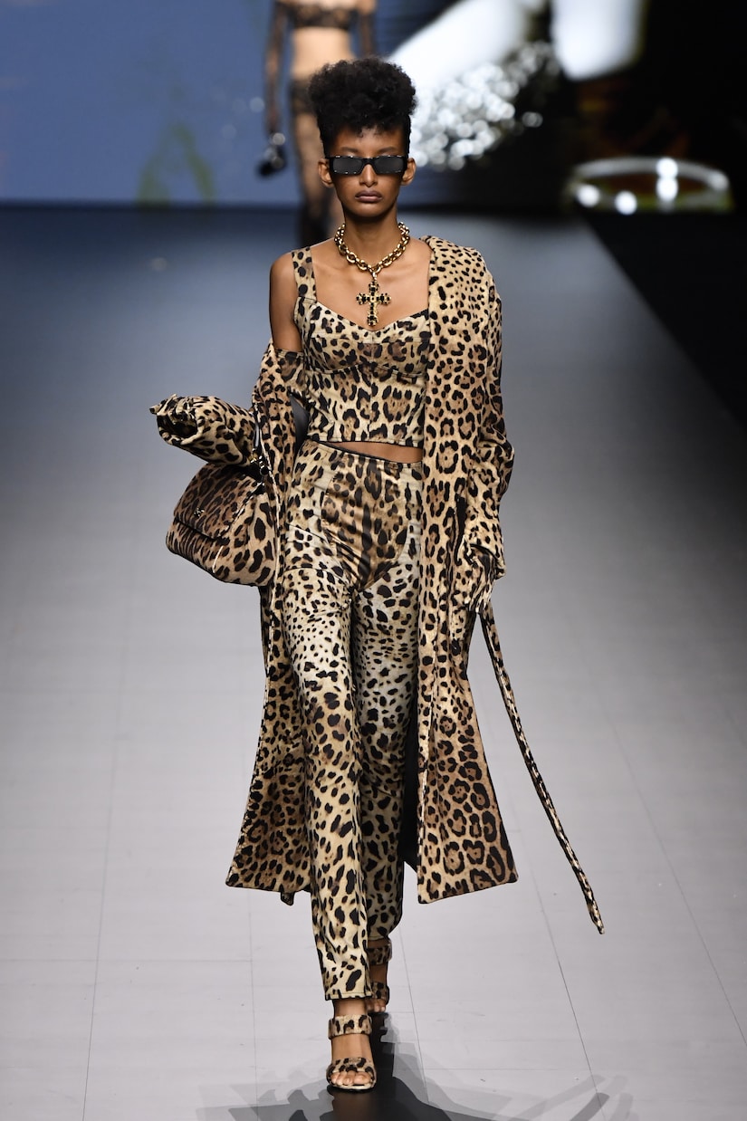 x Kim printed high-rise skinny pants | Dolce&Gabbana