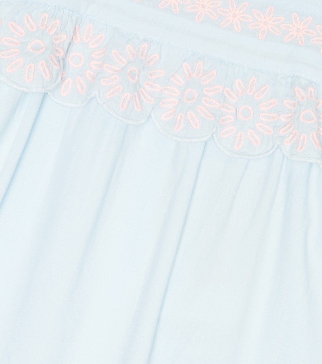 Top de algodón bordado | Stella McCartney Kids