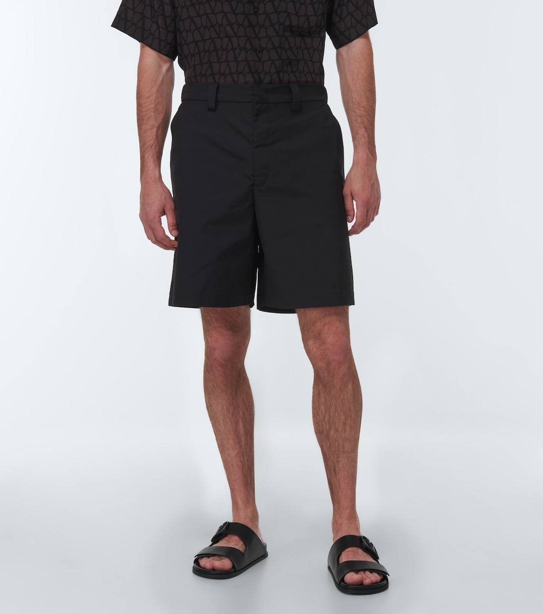 Shorts tailored de tiro medio | Valentino