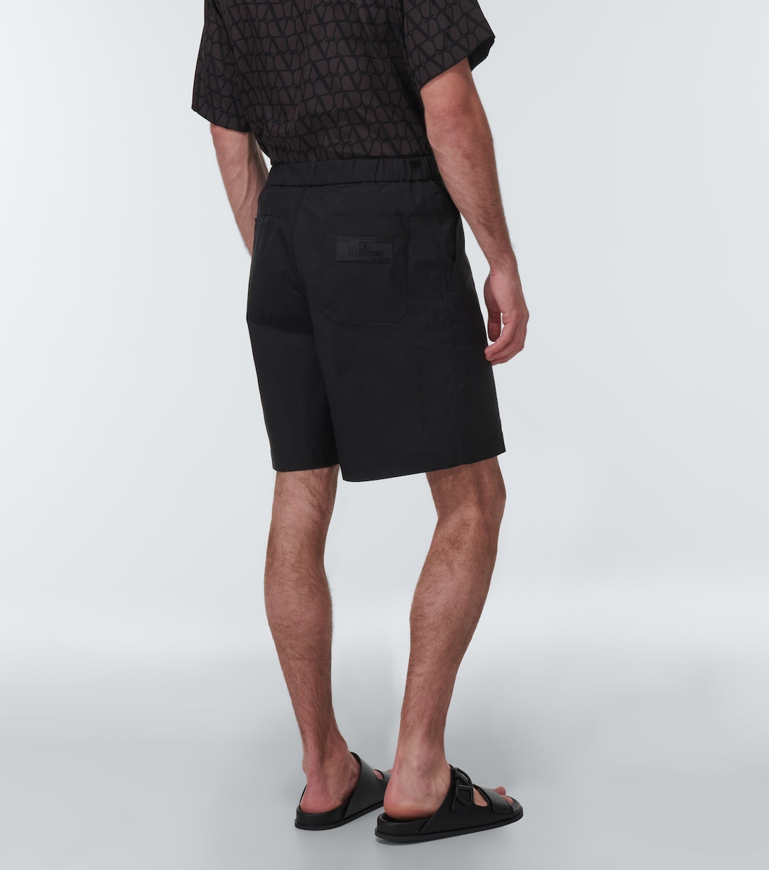 Shorts tailored de tiro medio | Valentino