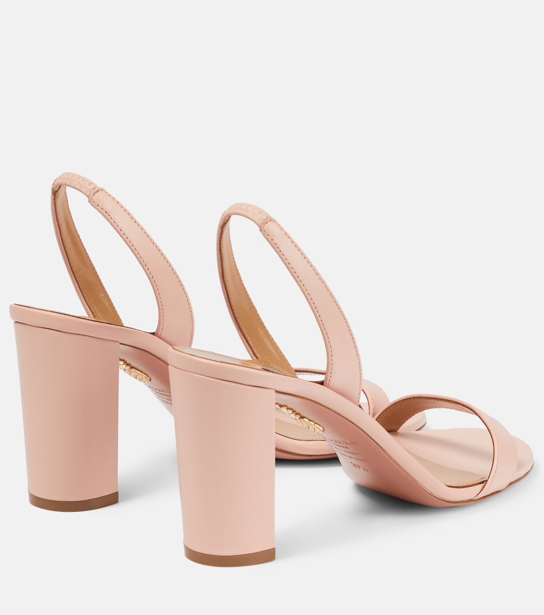 Sandali So Nude Block in pelle | Aquazzura