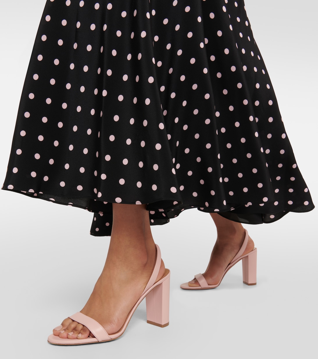 Sandali So Nude Block in pelle | Aquazzura
