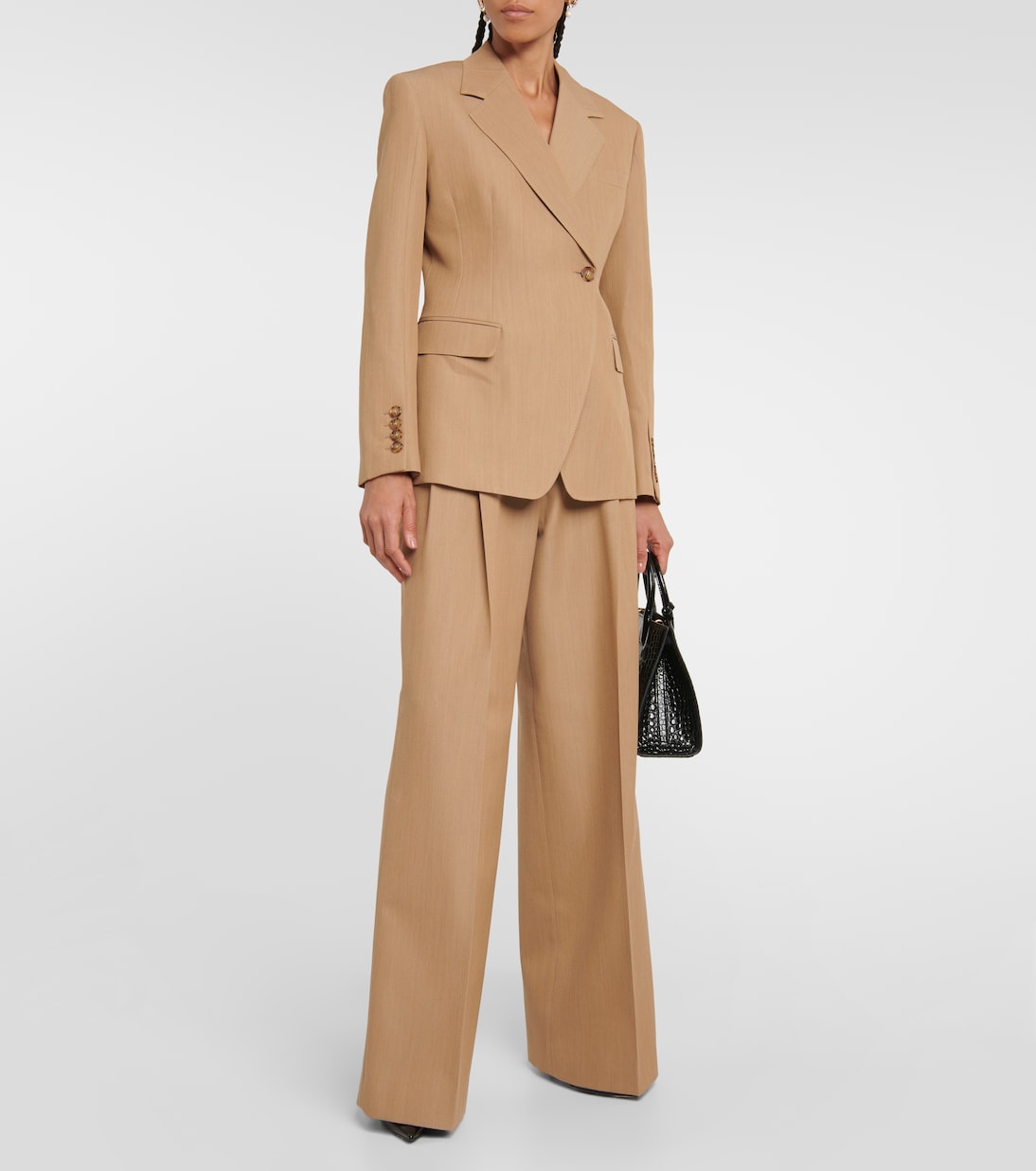 Blazer monopetto in lana | Burberry