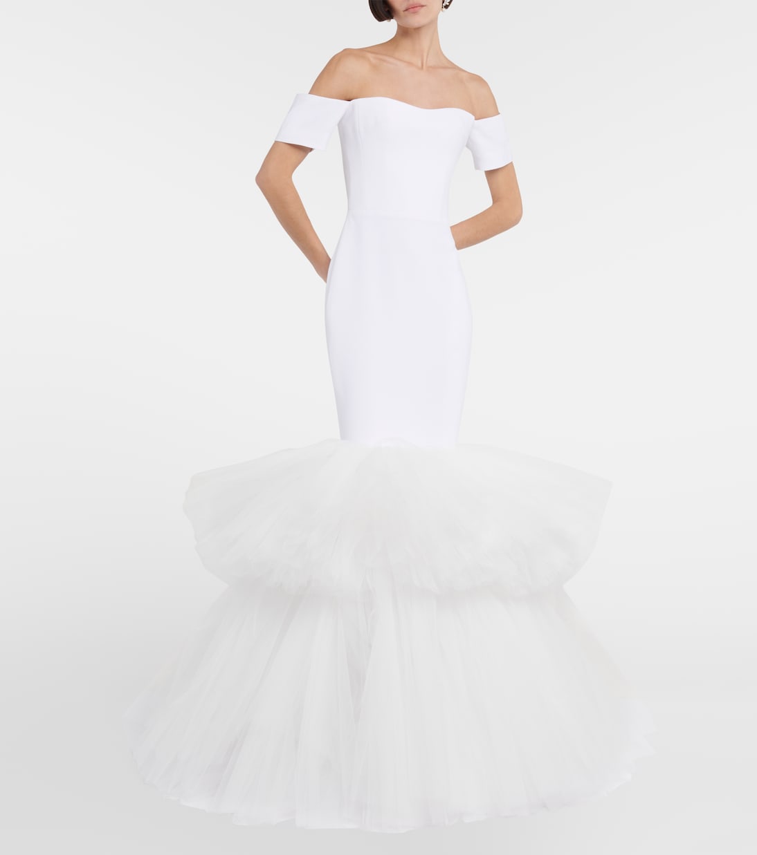 Bridal Olivia off-shoulder gown | Rasario