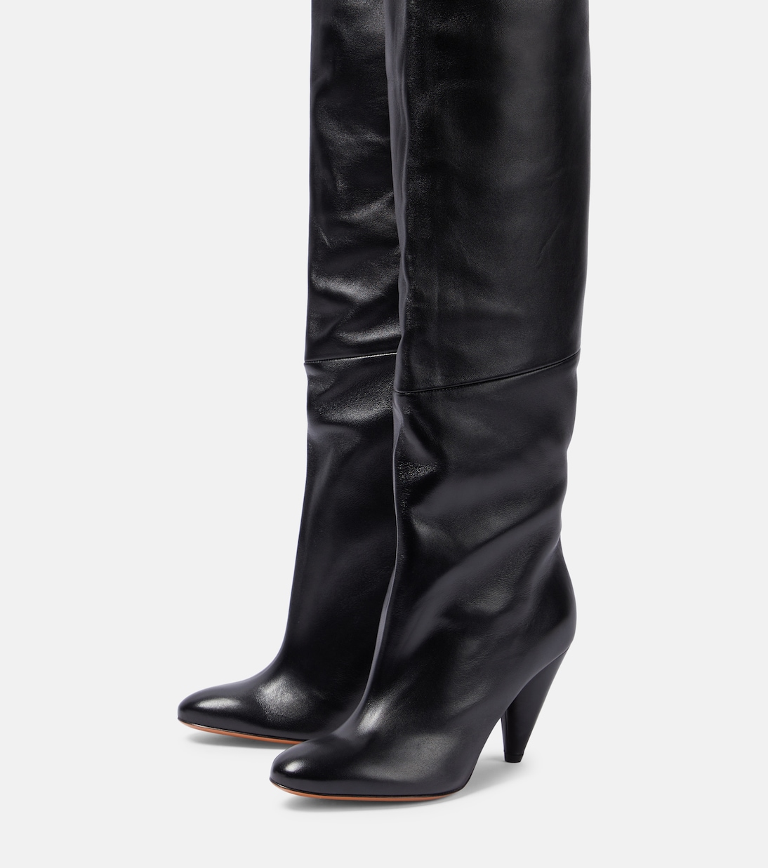 Botas mosqueteras Cone de piel | Proenza Schouler
