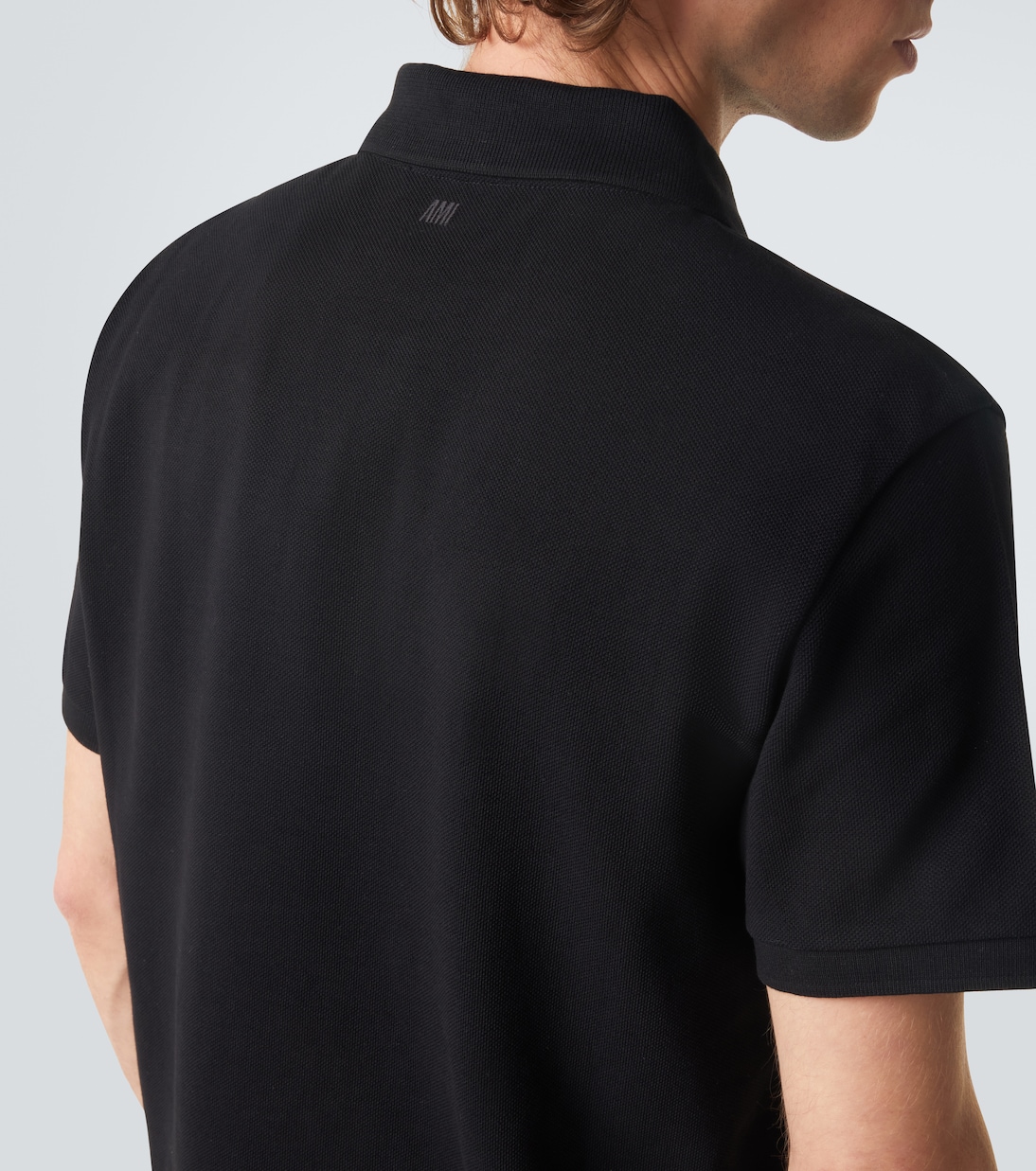 Ami De Cœur cotton piqué polo shirt | Ami Paris