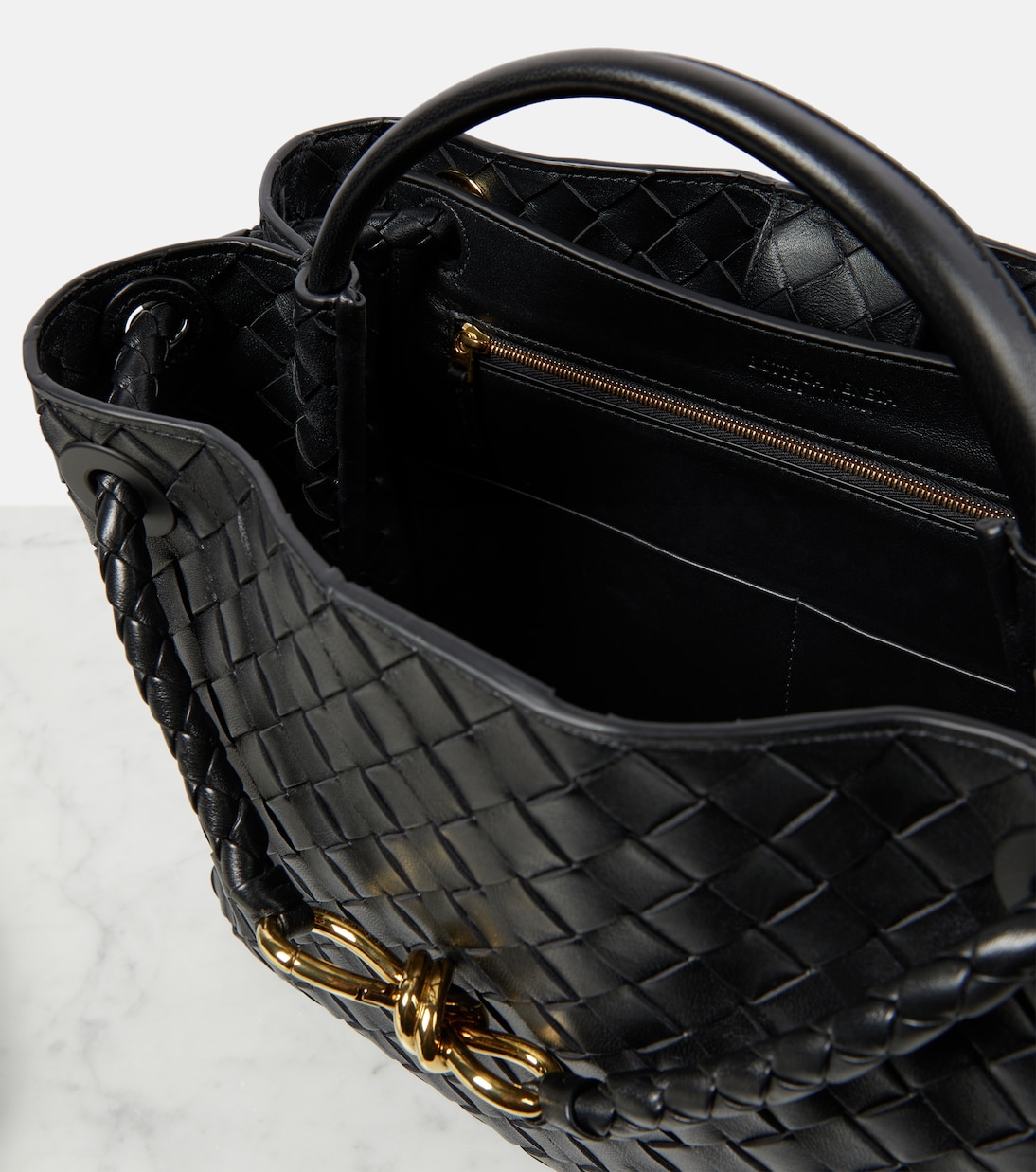 Tote Andiamo aus Leder | Bottega Veneta