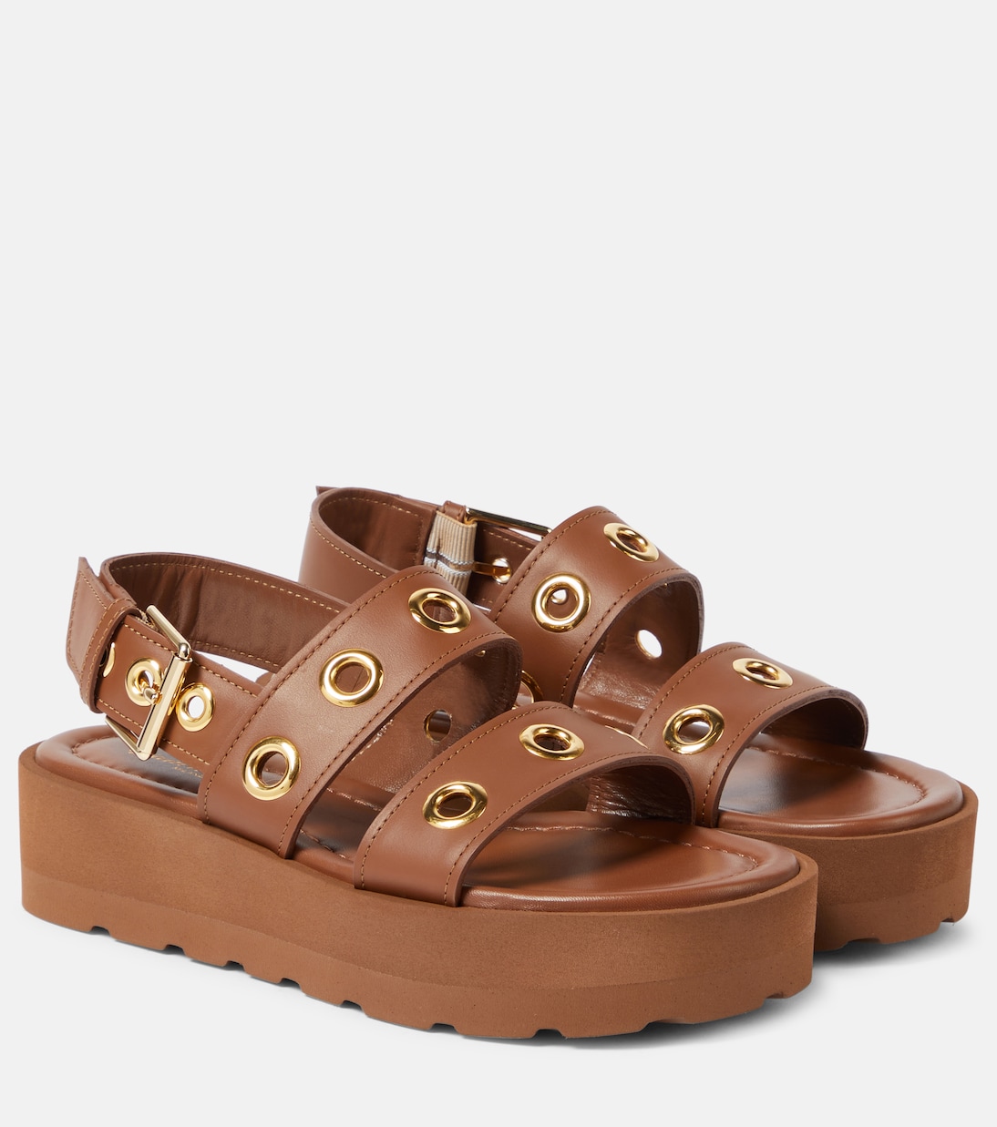 Sandali in pelle con zeppa | Gianvito Rossi