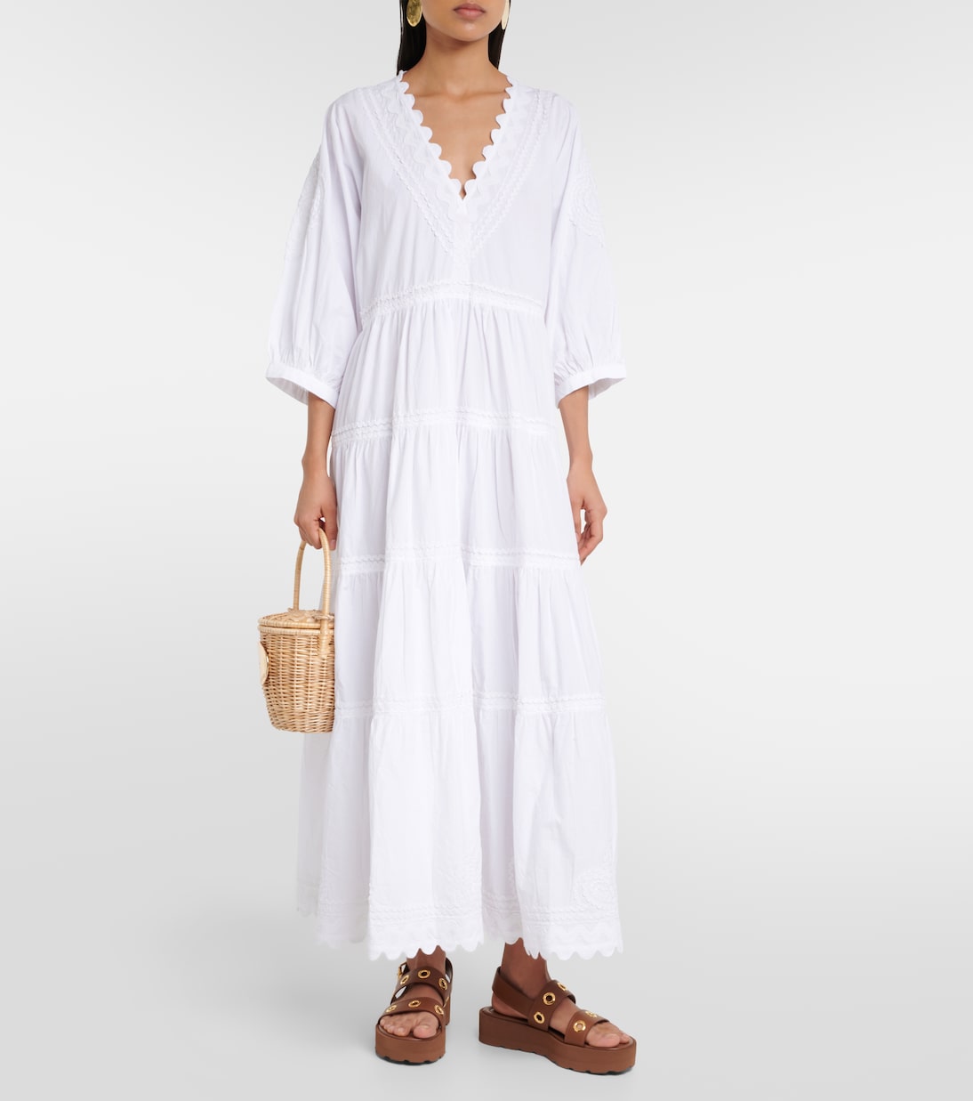Sandali in pelle con zeppa | Gianvito Rossi