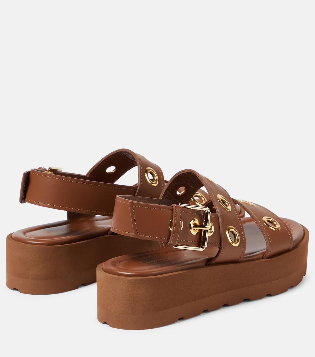 Sandali in pelle con zeppa | Gianvito Rossi