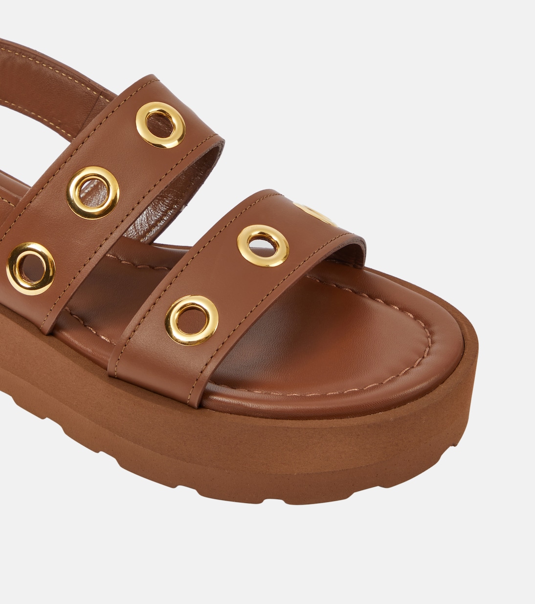 Sandali in pelle con zeppa | Gianvito Rossi