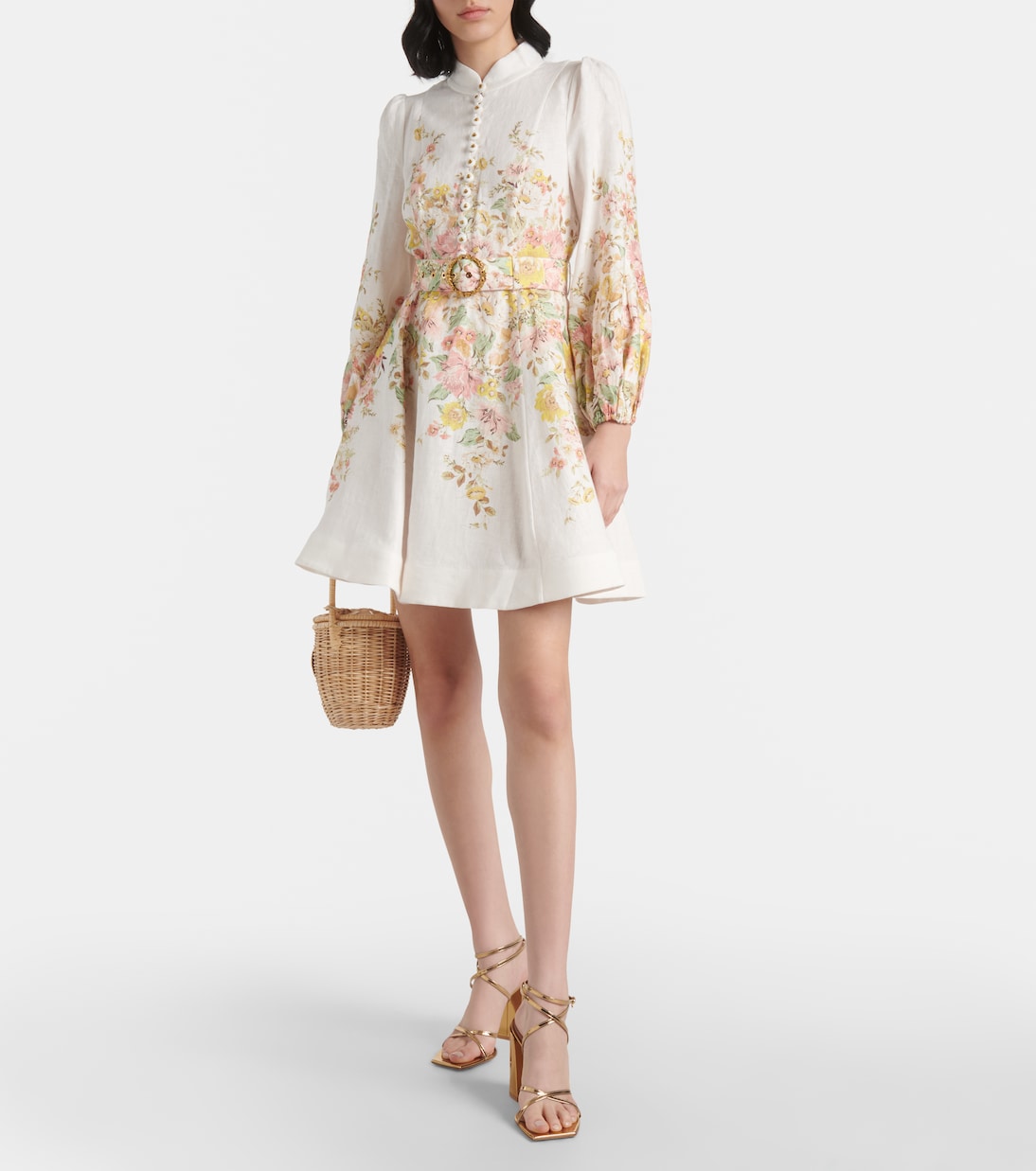 Minikleid Matchmaker aus Leinen | Zimmermann
