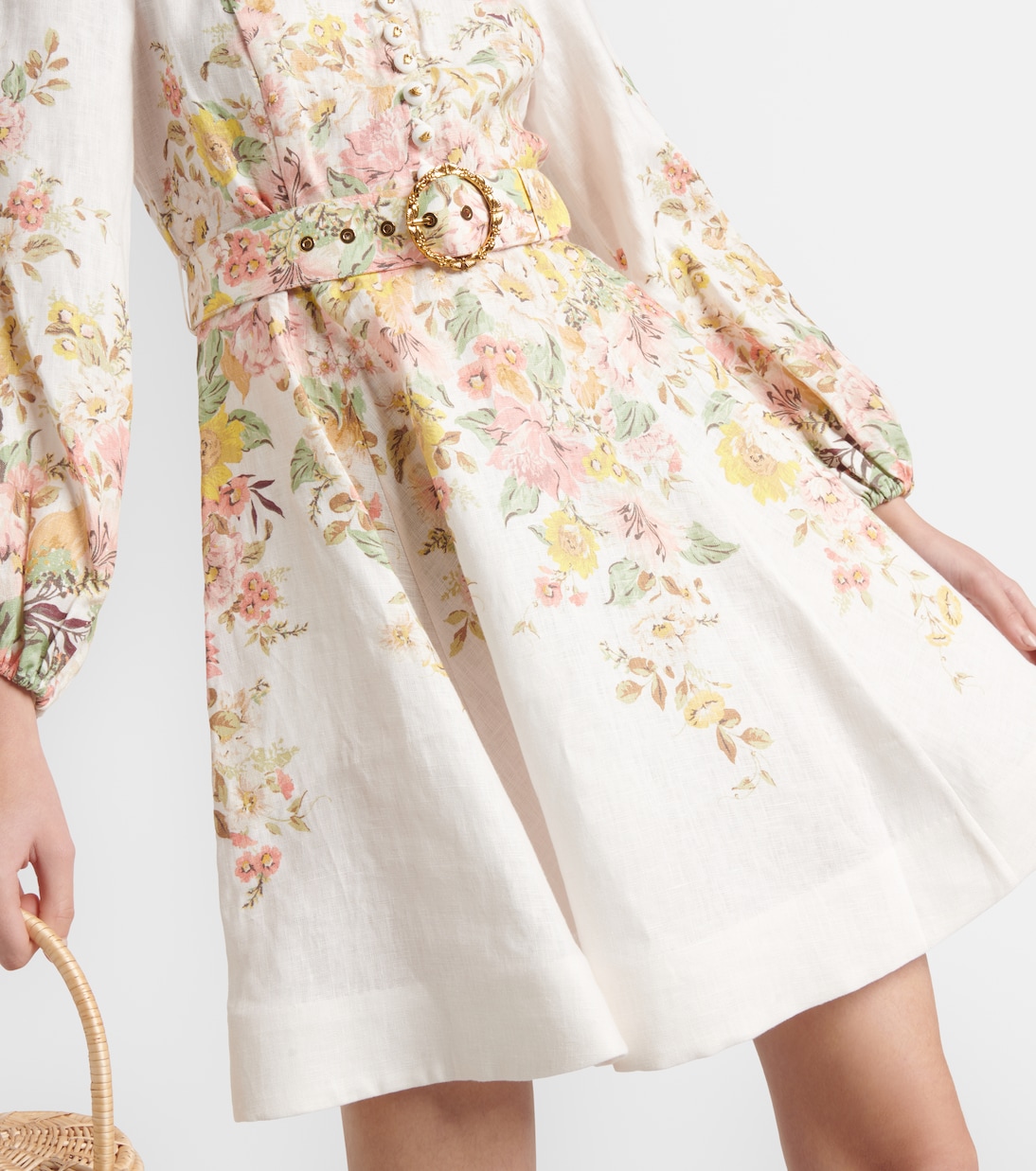 Minikleid Matchmaker aus Leinen | Zimmermann