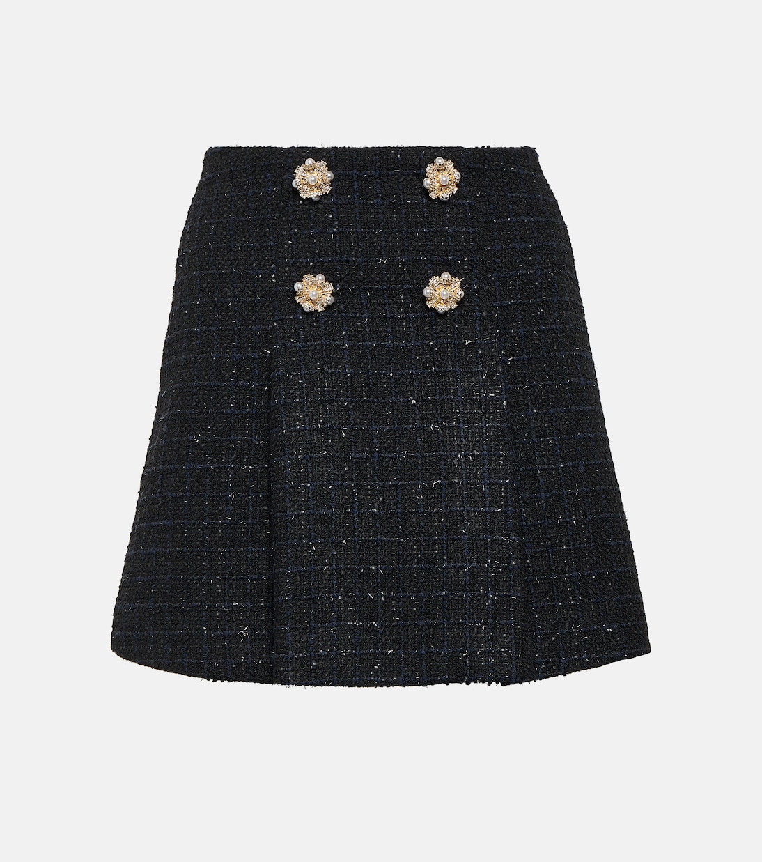 Bouclé miniskirt | Self-Portrait