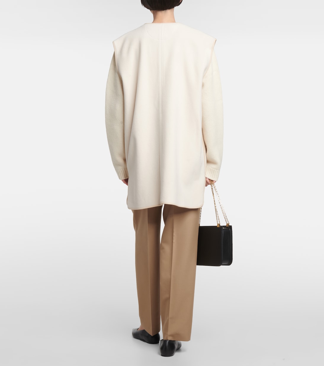 Veste sans manches en laine mélangée | Toteme