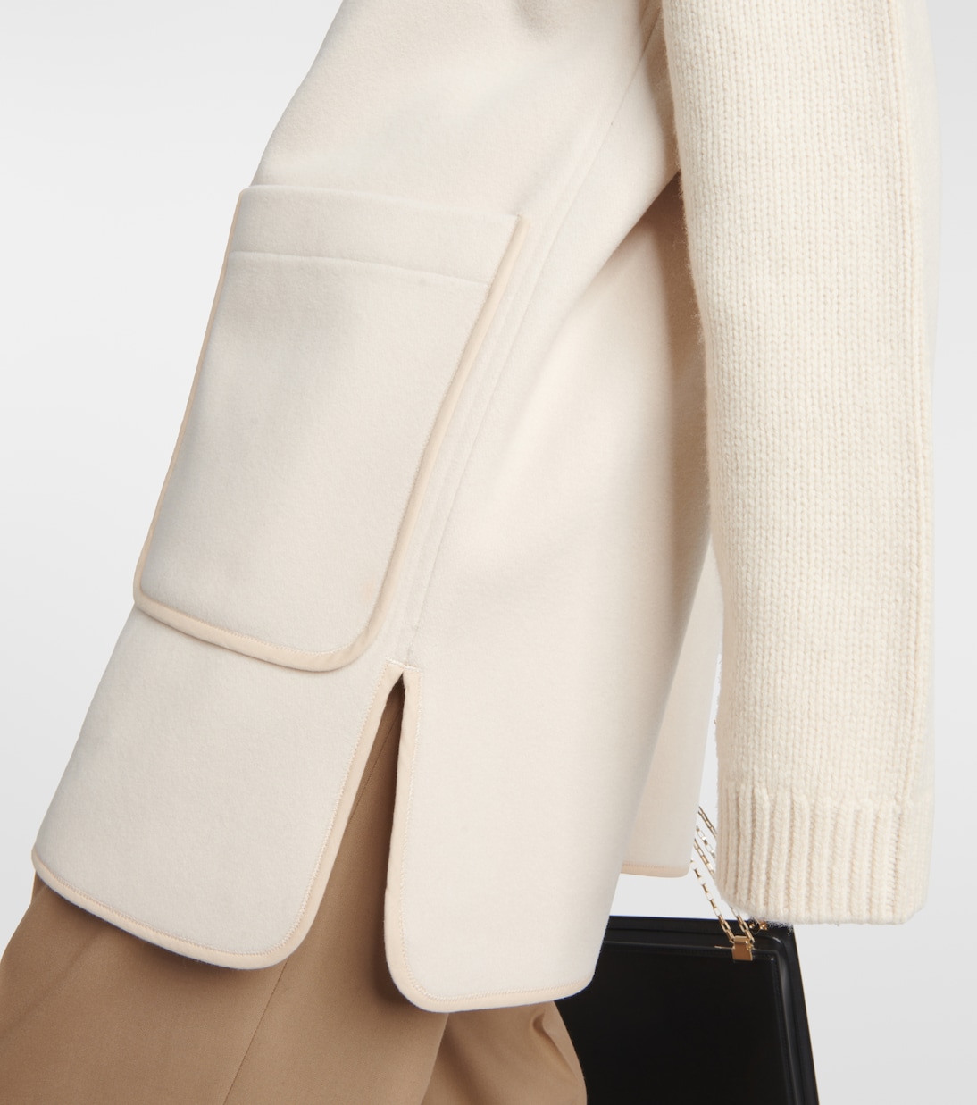Veste sans manches en laine mélangée | Toteme