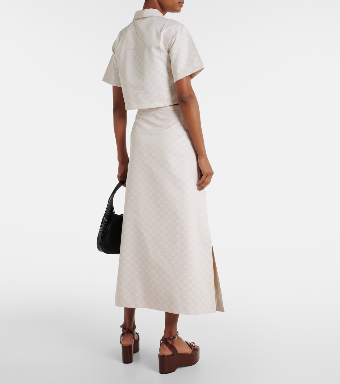 Jupe midi GG | Gucci