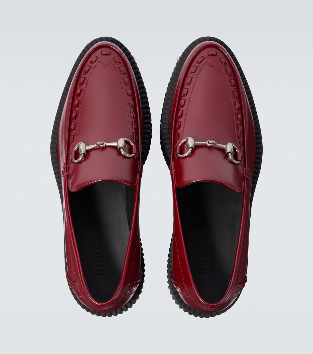 Gucci red platform shoes shop