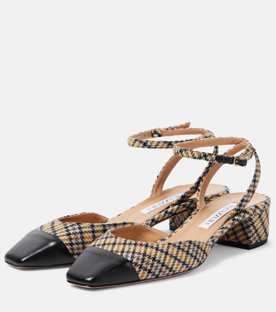 Pumps French Flirt 35 in tartan | Aquazzura