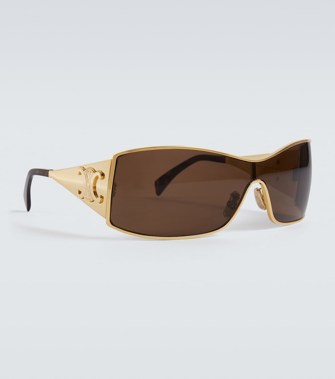 Triomphe Metal Racer rectangular sunglasses | Celine Eyewear