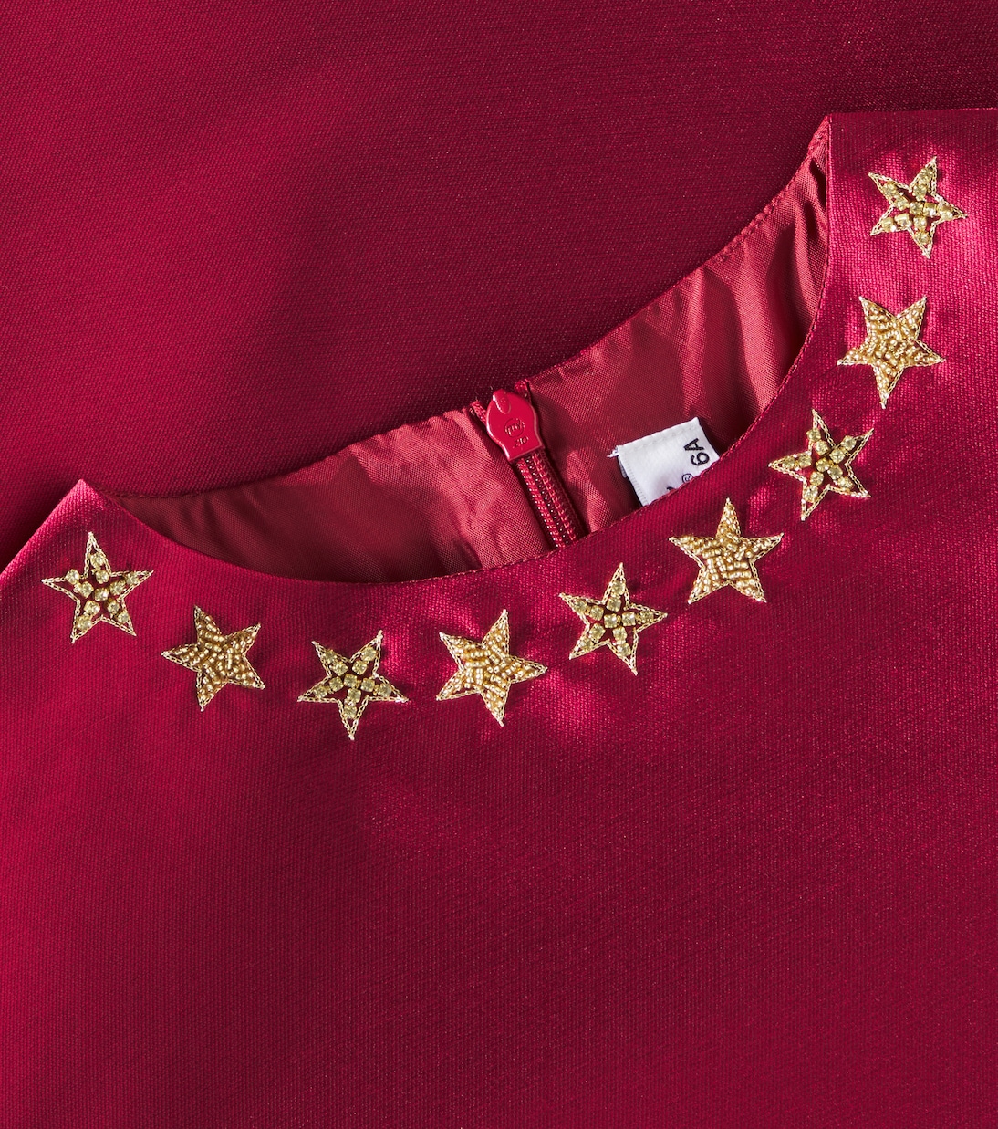 Abito in twill con perline | Il Gufo