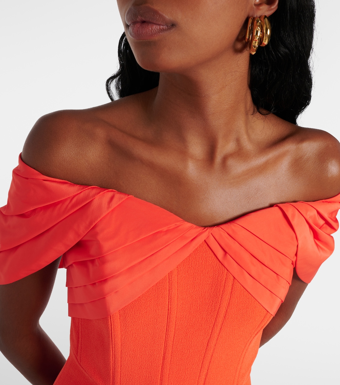 Off-Shoulder-Midikleid Alani | Rebecca Vallance