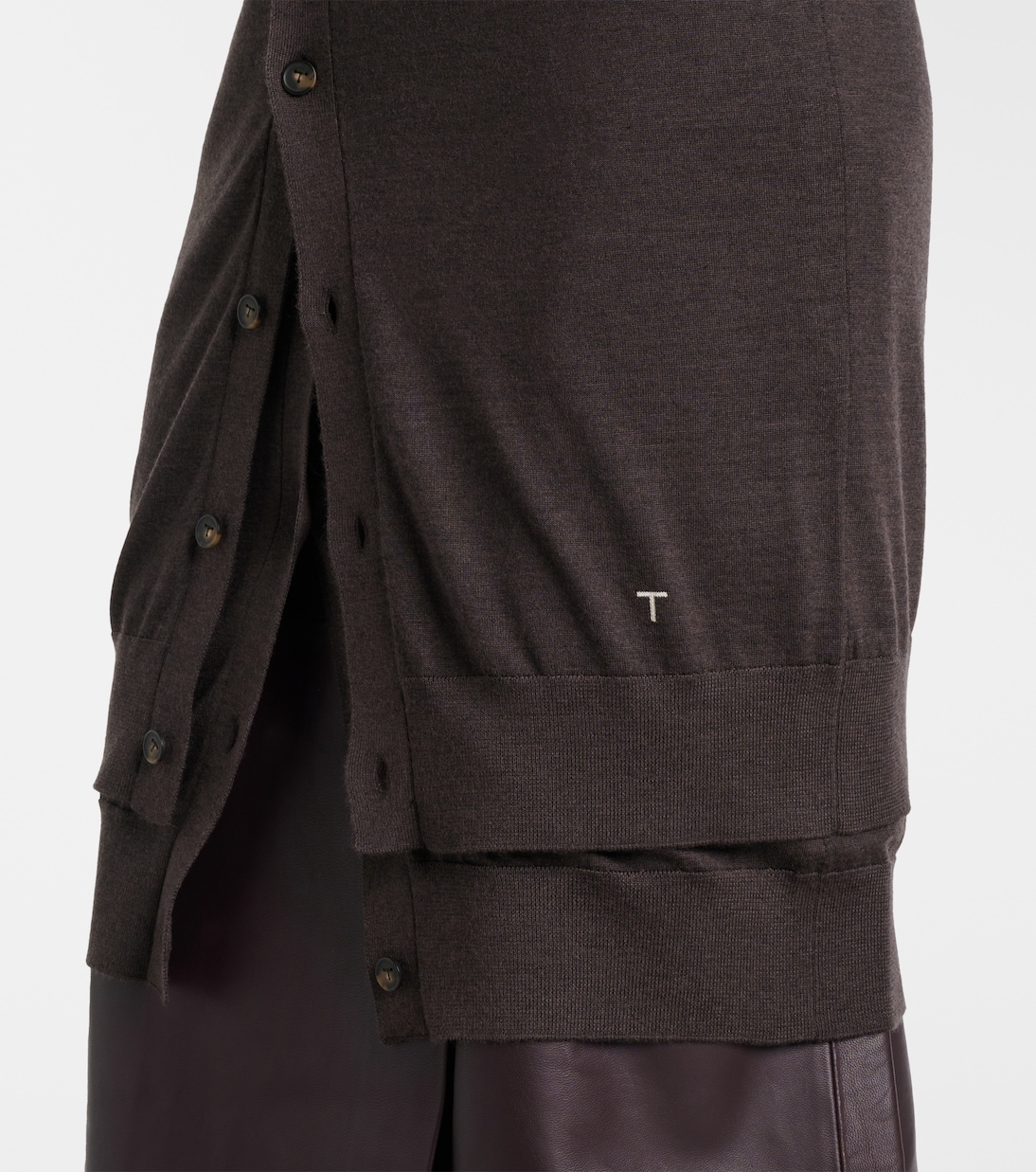Cardigan in lana e seta | Tod's
