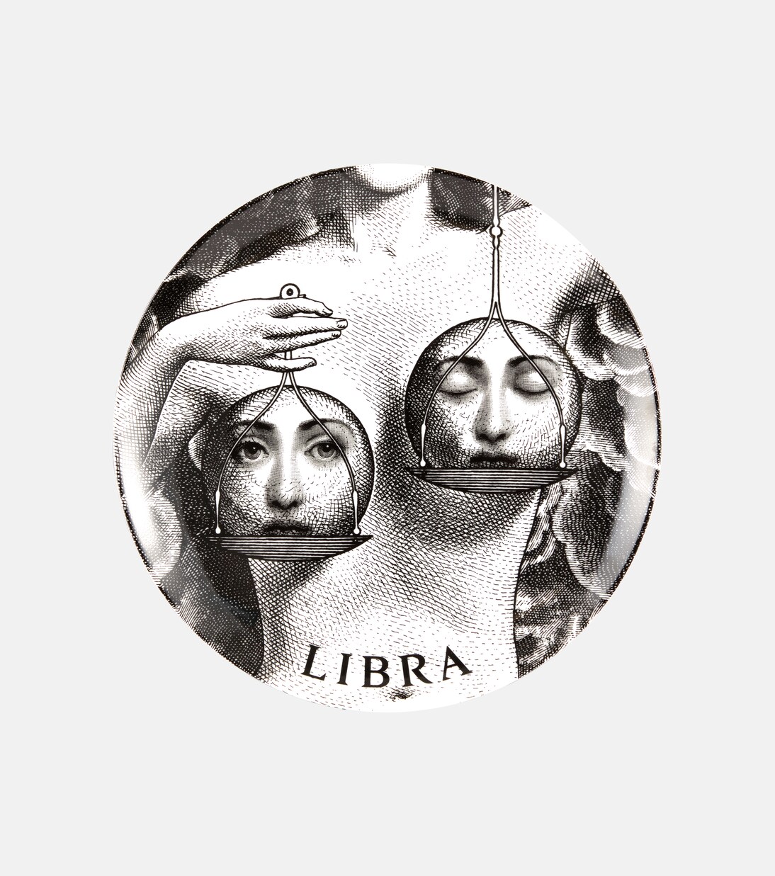 Wandteller Tema e Variazioni Libra Nr. 354  | Fornasetti