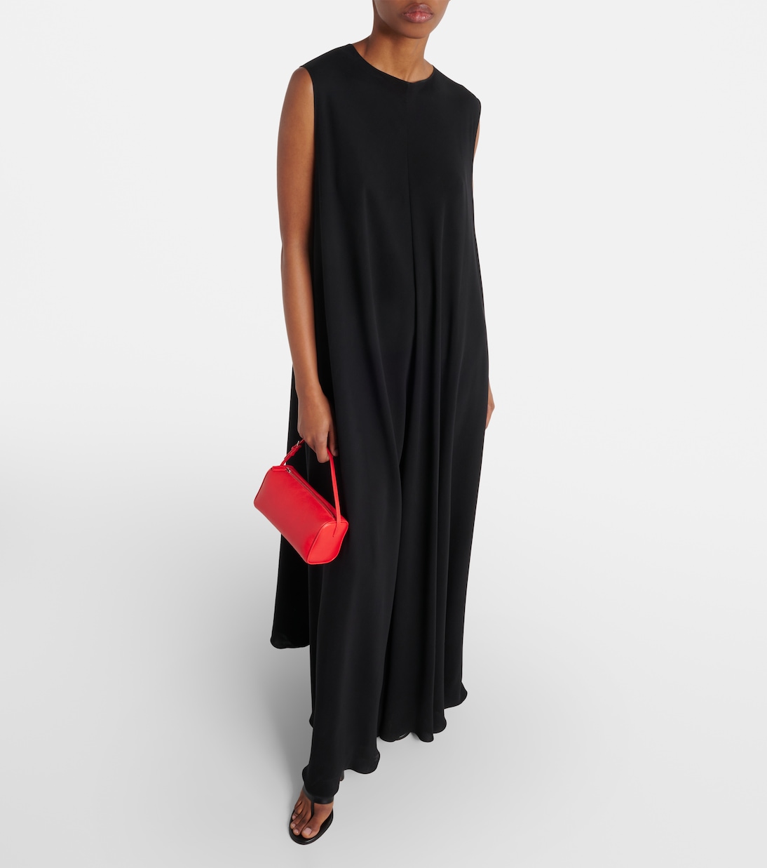 Robe longue Palau en soie | The Row