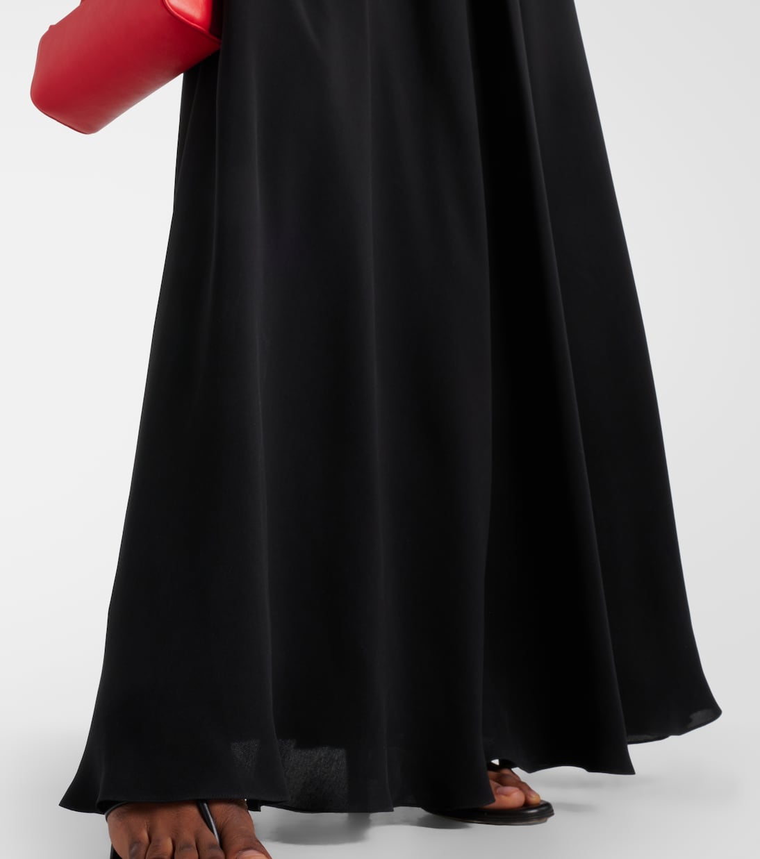 Robe longue Palau en soie | The Row