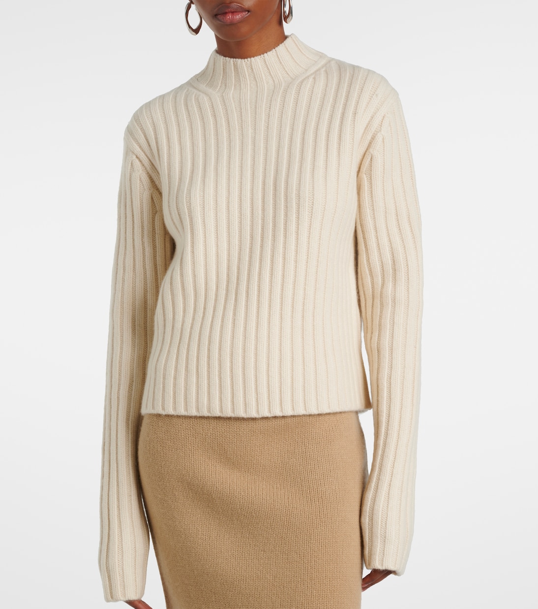 Petite Chunky wool and cashmere sweater | Toteme