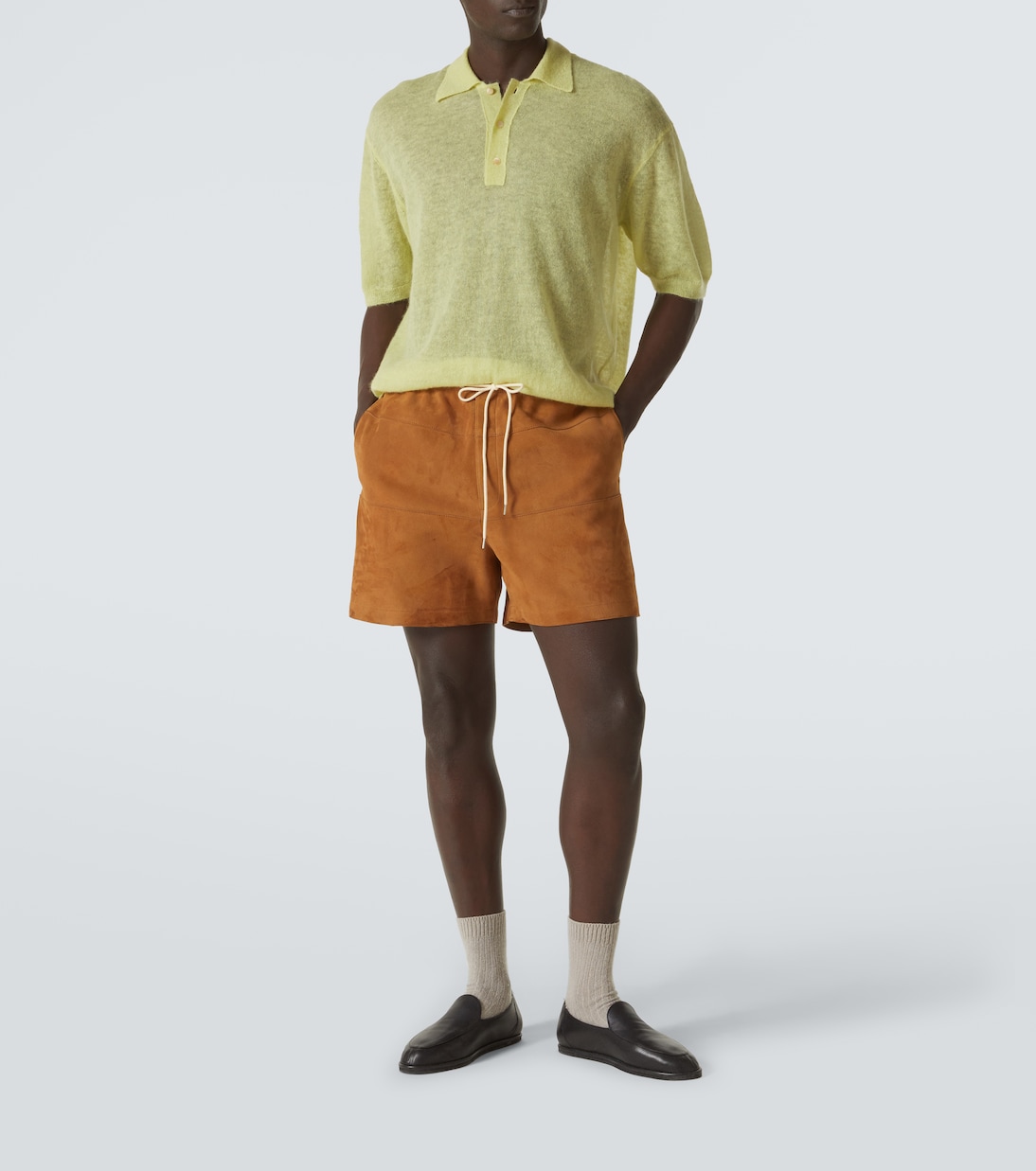 Polo en mohair mélangé | Auralee