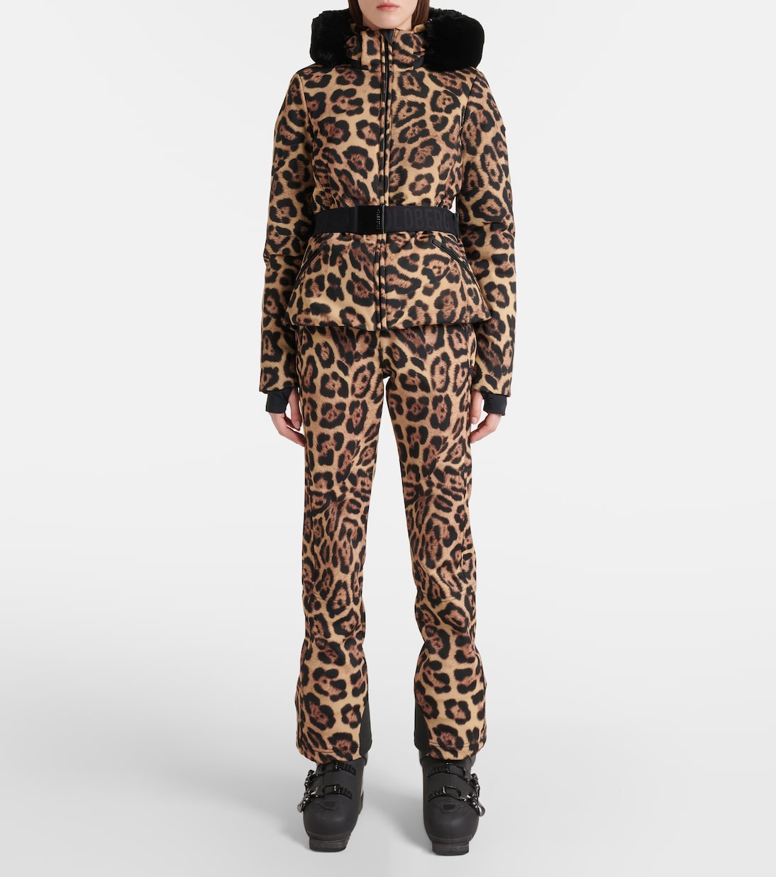 Minou leopard-print ski pants | Goldbergh