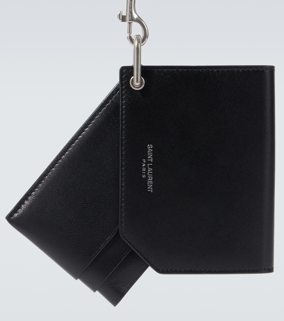 Kartenetui mit Riemen aus Leder | Saint Laurent