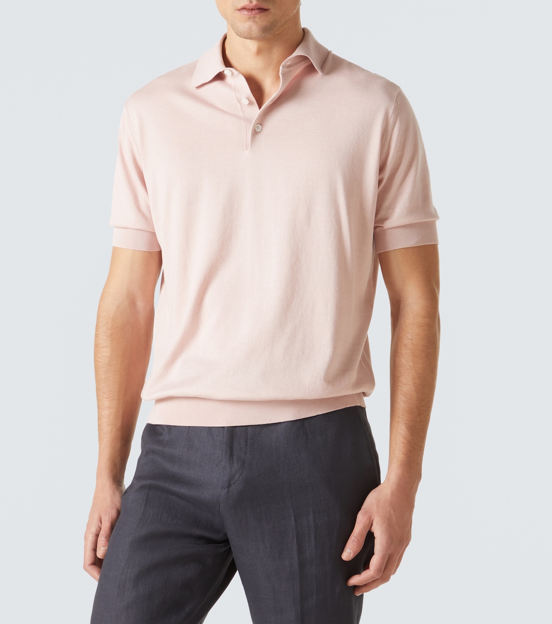 Polo in maglia di cotone | Lardini