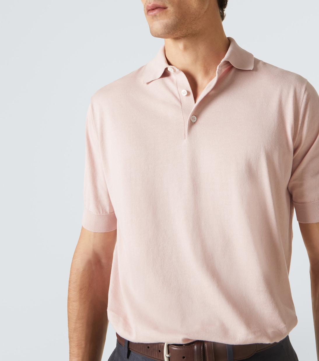 Polo in maglia di cotone | Lardini