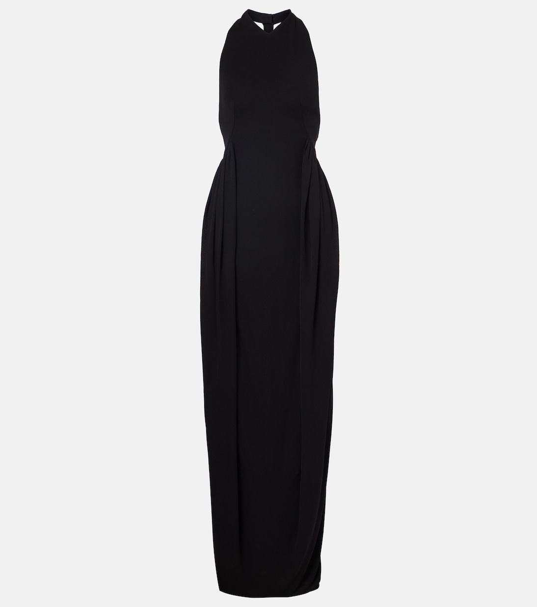 Halterneck crêpe jersey gown | Givenchy