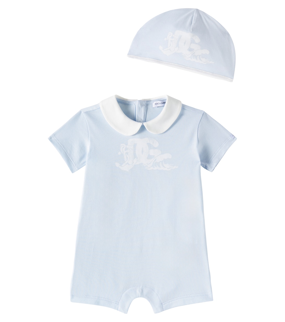 Baby - Pagliaccetto e berretto | Dolce&Gabbana Kids