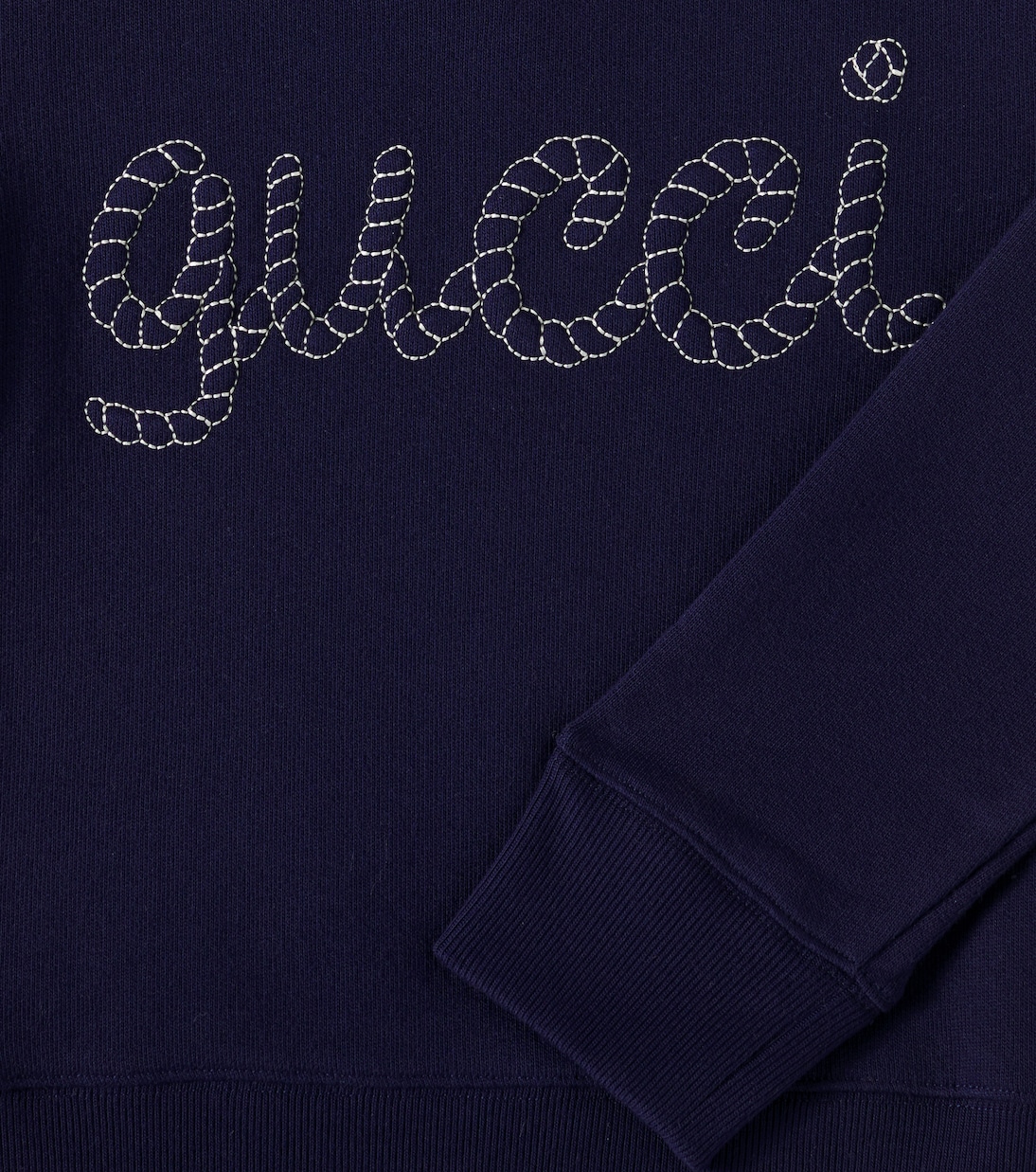 Felpa in jersey di cotone con logo | Gucci Kids